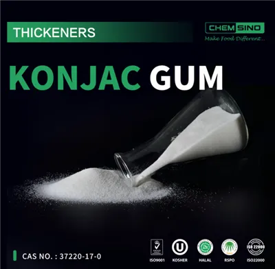 Anvendelse av konjacgummi i næringsmiddelindustrien CAS-NR.:37220-17-0