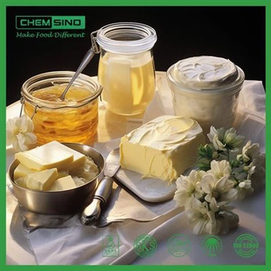 Konkurransedyktig pris CAS-nr.31566-31-1 Glycerol Monostearate GMS 40 Flake