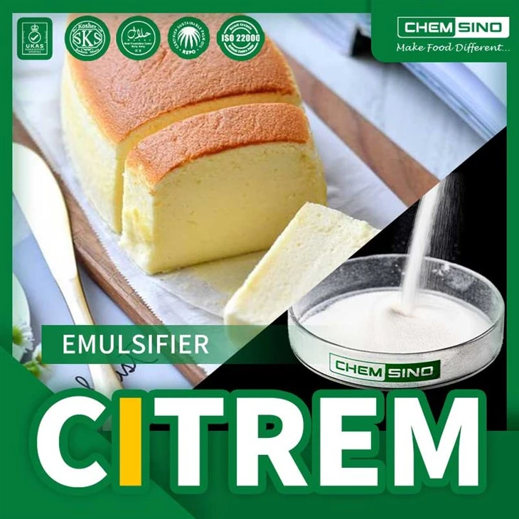 Kjemisk matemulgerer E472C Citrem til salgs