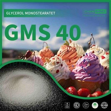 Beste tilbud Glycerol Monostearate GMS 40 Powder CAS-nr.31566-31-1
