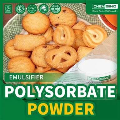 For iskrem polyoksyetylensorbitanmonooleatpolysorbatpulver T80-z CAS-nr. 9005-65-6