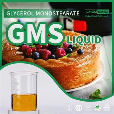 Varmt allsidig plasttilsetning CAS-nr. 26545-74-4 Glycerol Monostearate GMS Liquid