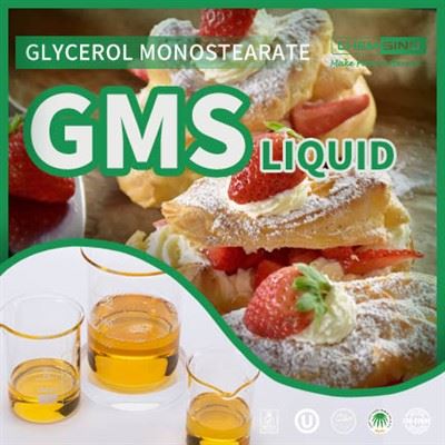 Produsent Mattilsetningsstoffer CAS-nr. 26545-74-4 Glycerol Monostearate GMS Liquid