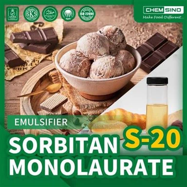 The Emulsification Magic: Sorbitan Esters Sorbitan Monolaurate (S-20) CAS NO.1338-29-2