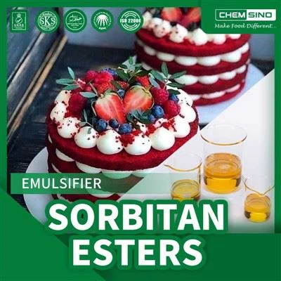 Rollen til sorbitanestere som emulgatorer i næringsmiddelindustrien CAS NO.1338-41-6