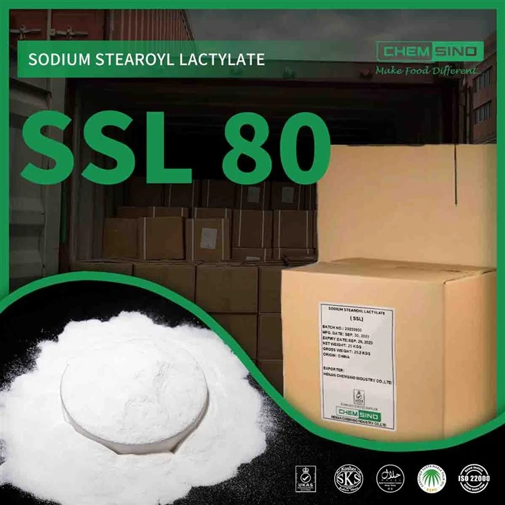 Fordelene med å inkludere natriumstearoyllaktylat SSL80 prosent i sjokoladeproduksjonsprosessen