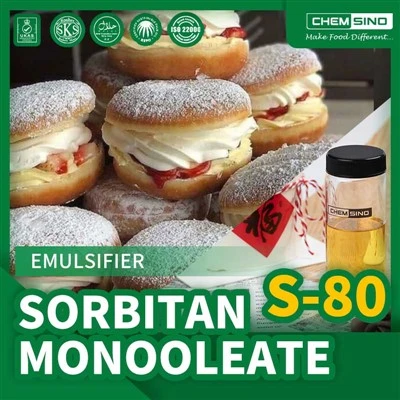 Emulgator og stabilisator Sorbitan Monooleate (spenn 80)